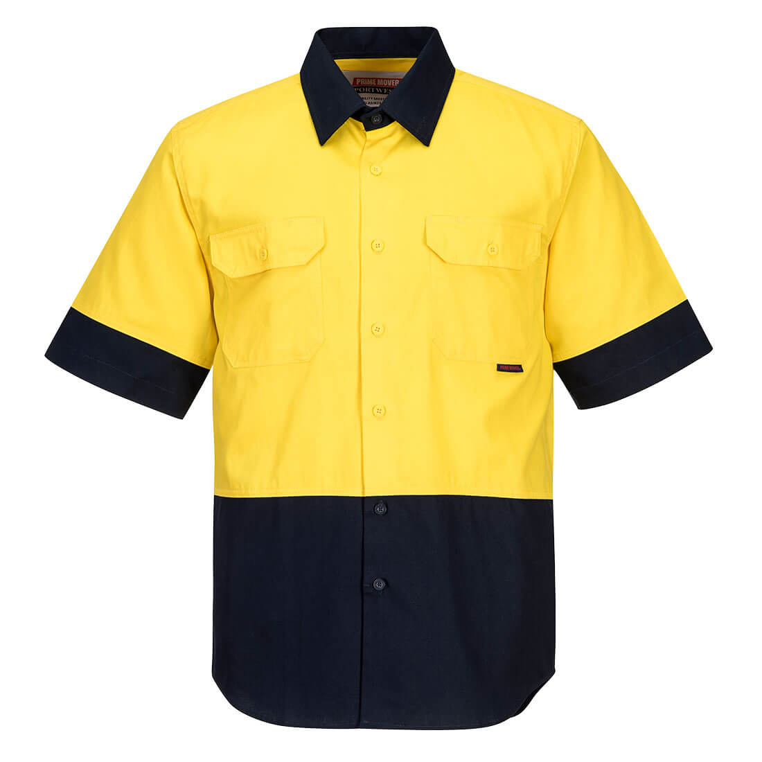 Portwest Hi-Vis Two Tone Regular Weight Short Sleeve Shirt (MS902)