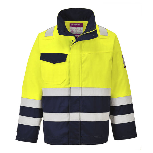 Portwest Hi-Vis Modaflame Jacket (MV25) - Clearance