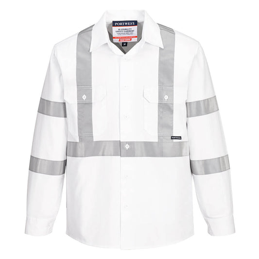 Portwest Taped Night Cotton Drill Shirt (MX303)