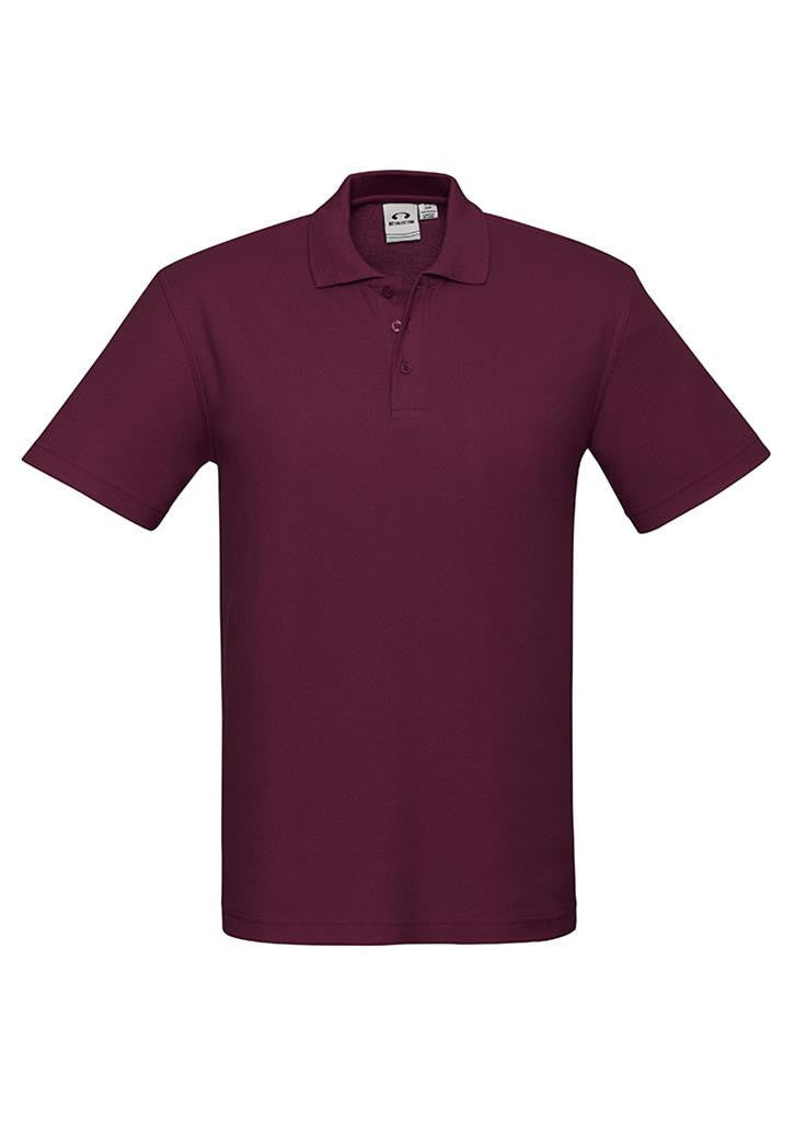 Biz Collection Mens Crew S/S Polo-(P400MS)