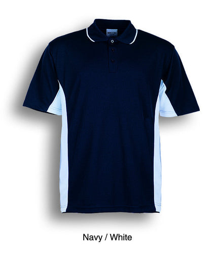Bocini Men's Breezeway Panel Polo -(CP0528)