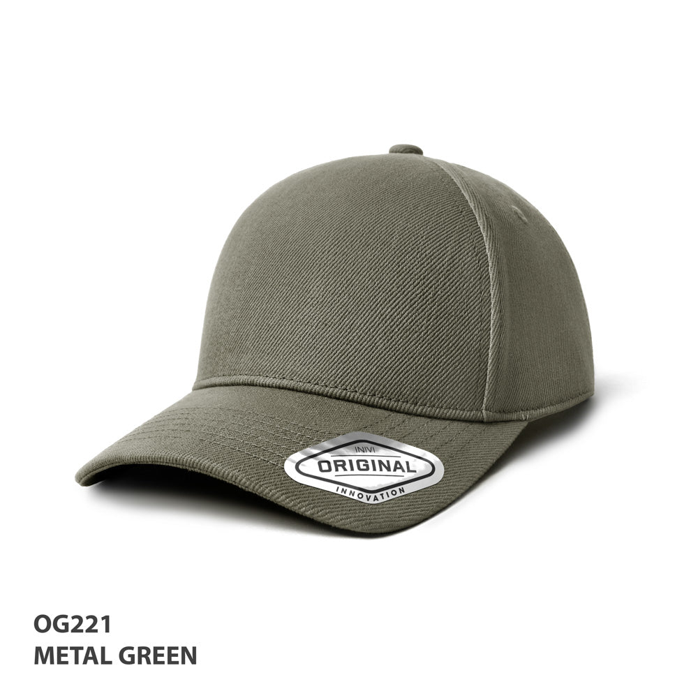 Grace Collection Seamless Front Premium Heavy Cotton Cap (OG221)