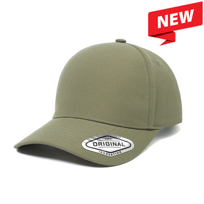 Grace Collection Seamless Front Double Knit Cap (OG233)