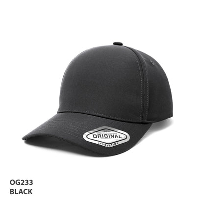 Grace Collection Seamless Front Double Knit Cap (OG233)