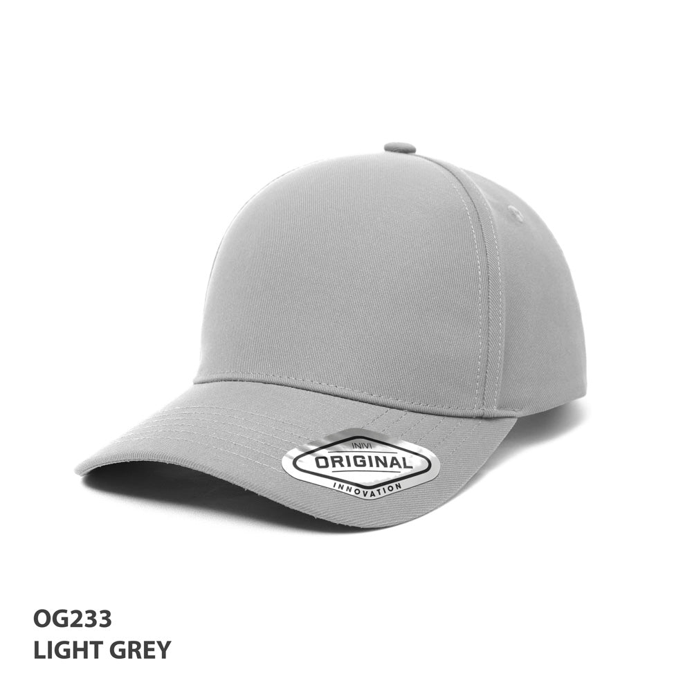 Grace Collection Seamless Front Double Knit Cap (OG233)