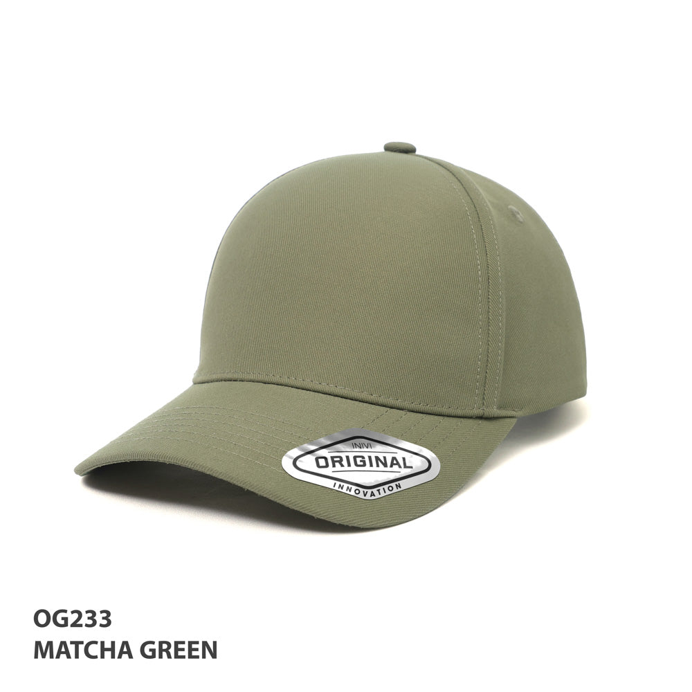 Grace Collection Seamless Front Double Knit Cap (OG233)