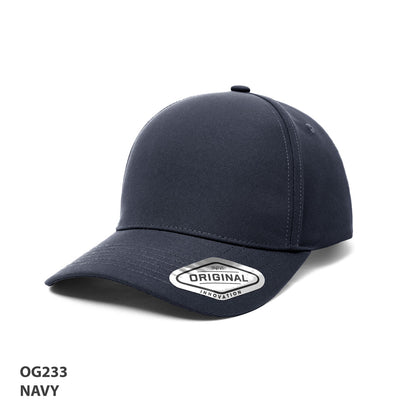 Grace Collection Seamless Front Double Knit Cap (OG233)