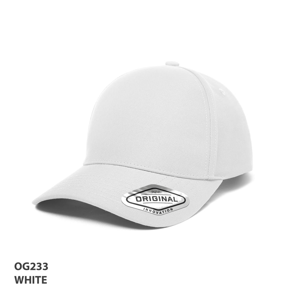 Grace Collection Seamless Front Double Knit Cap (OG233)