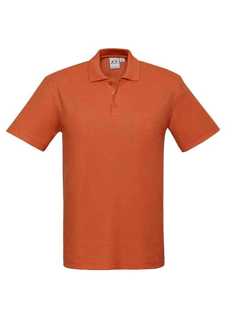 Biz Collection Mens Crew S/S Polo-(P400MS)