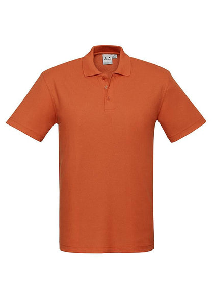 Biz Collection Mens Crew S/S Polo-(P400MS)