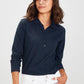 Biz Collection Womens Crew L/S Polo (P400LL)
