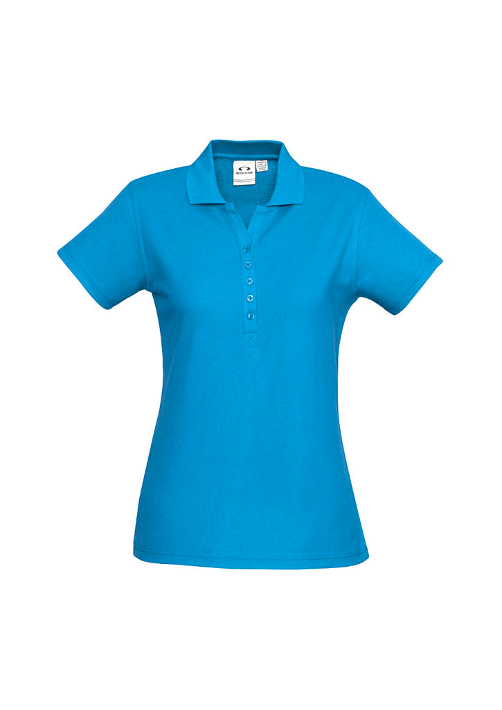 Biz Collection Womens Crew S/S Polo-(P400LS)
