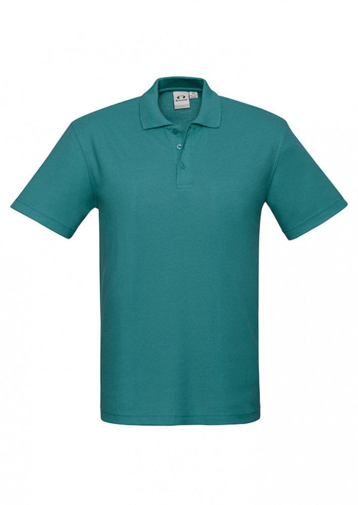 Biz Collection Mens Crew S/S Polo-(P400MS)