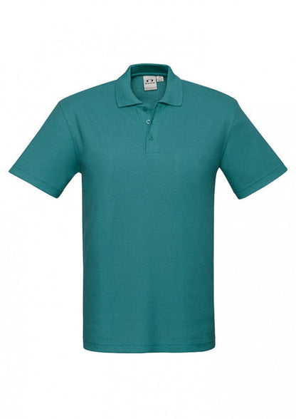 Biz Collection Mens Crew S/S Polo-(P400MS)