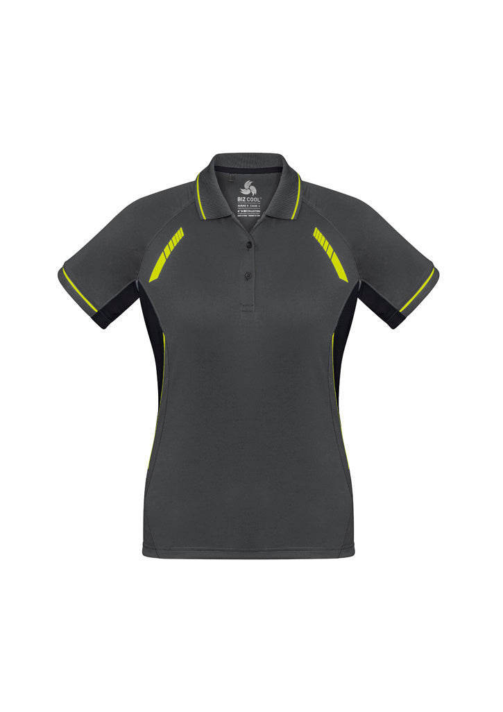 Biz Collection Womens Renegade S/S Polo-(P700LS)-Clearance