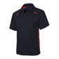 Biz Collection Mens Splice S/S Polo- (P7700)
