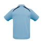 Biz Collection Mens Splice S/S Polo- (P7700)