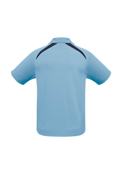 Biz Collection Mens Splice S/S Polo- (P7700)