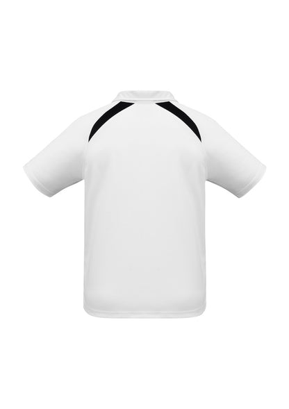 Biz Collection Mens Splice S/S Polo- (P7700)