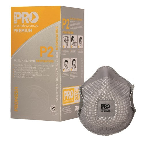 Pro Choice Pro-Mesh Respirator P2, No Valve Box of 1 (PC821)