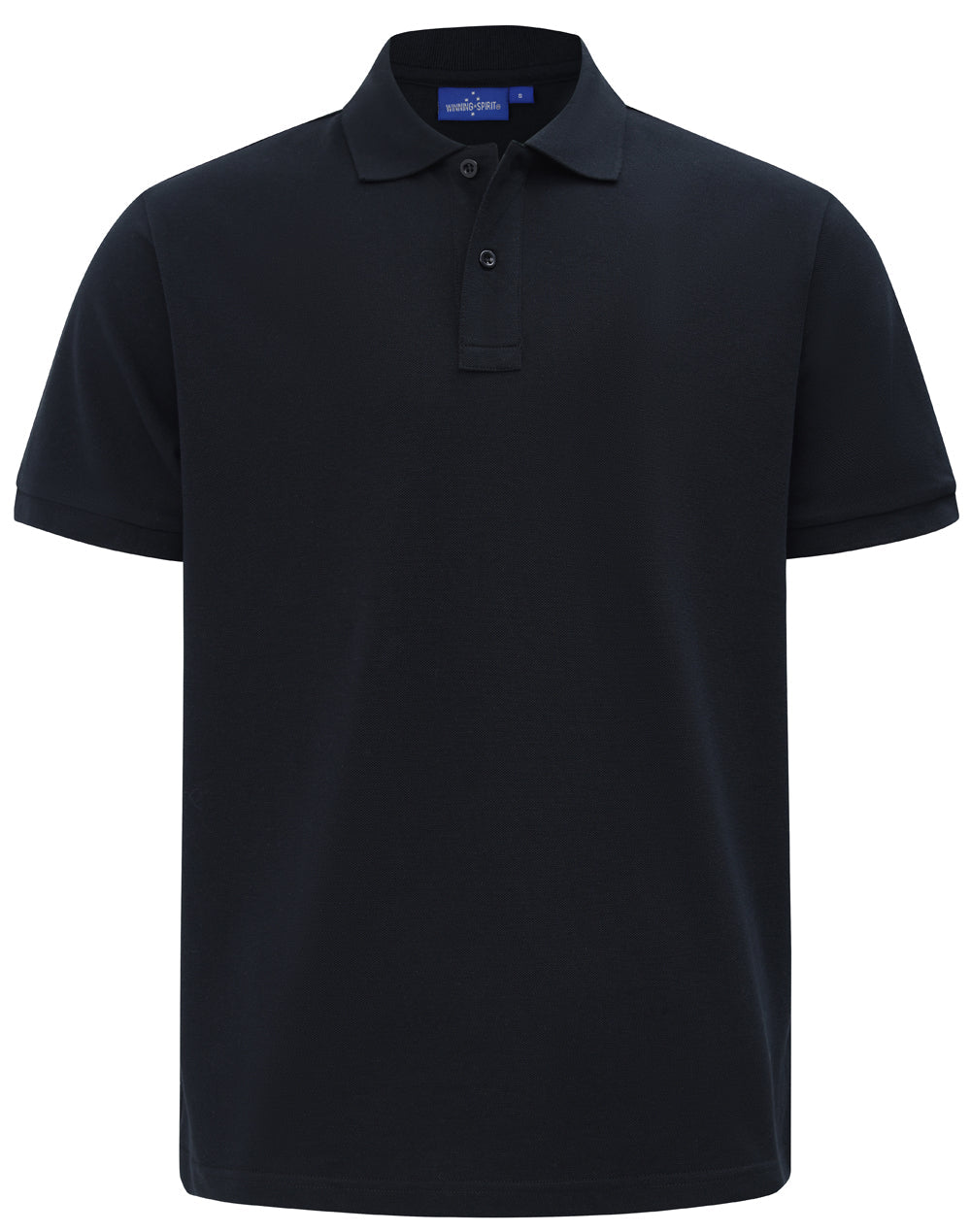 Winning Spirit Mens Classic Cotton/poly Pique Short Sleeve Polo (PS15)