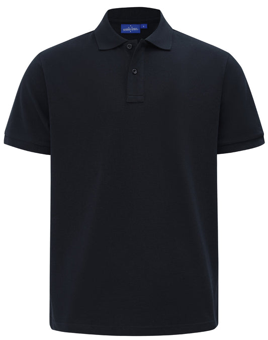 Winning Spirit Mens Classic Cotton/poly Pique Short Sleeve Polo (PS15)