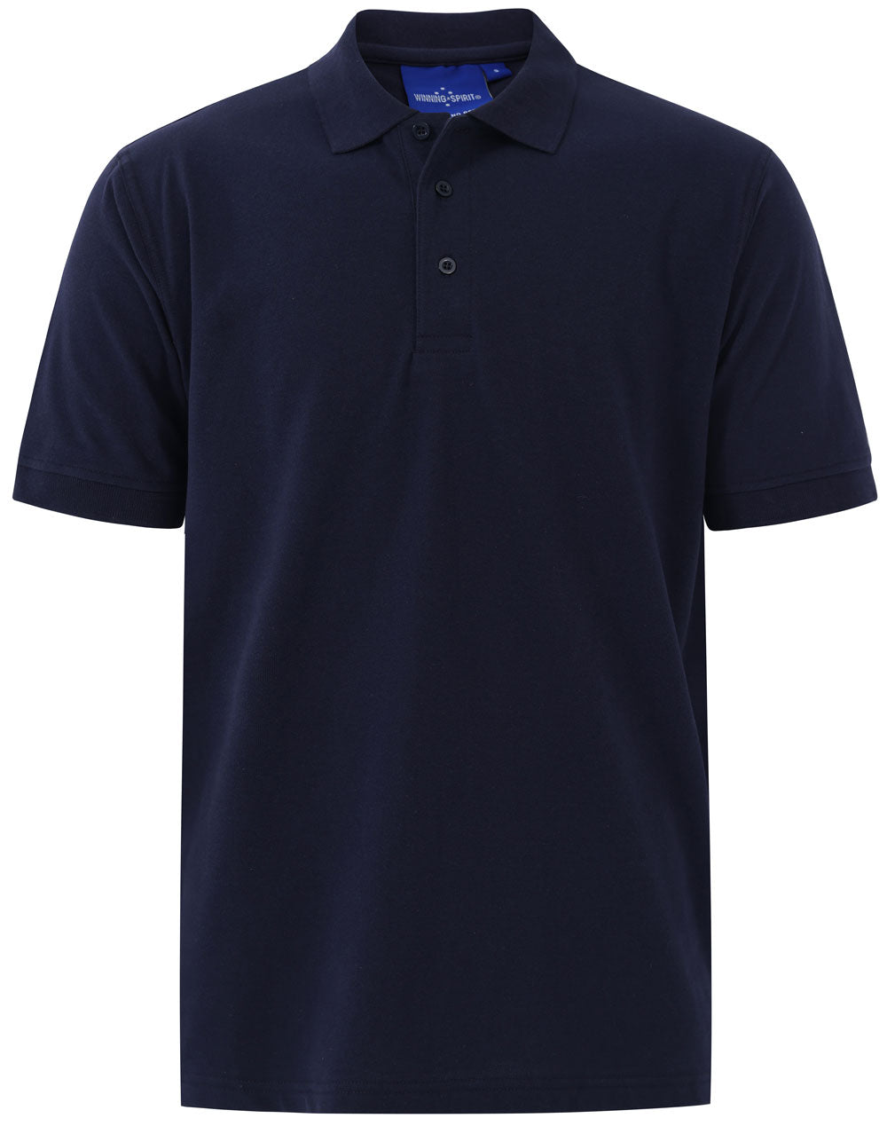 Winning Spirit Men's Cotton Stretch Short Sleeve Polo (PS55)