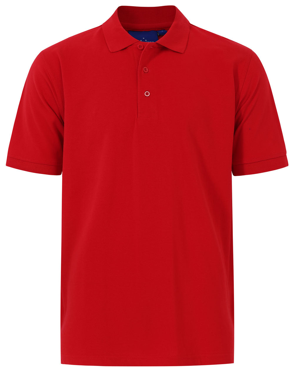 Winning Spirit Men's Cotton Stretch Short Sleeve Polo (PS55)
