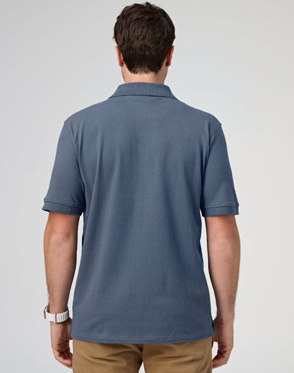 Winning Spirit Men's Cotton Stretch Short Sleeve Polo (PS55)