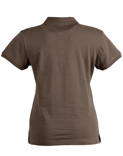 Winning Spirit Ladies' Cotton Stretch Pique Polo (PS56)