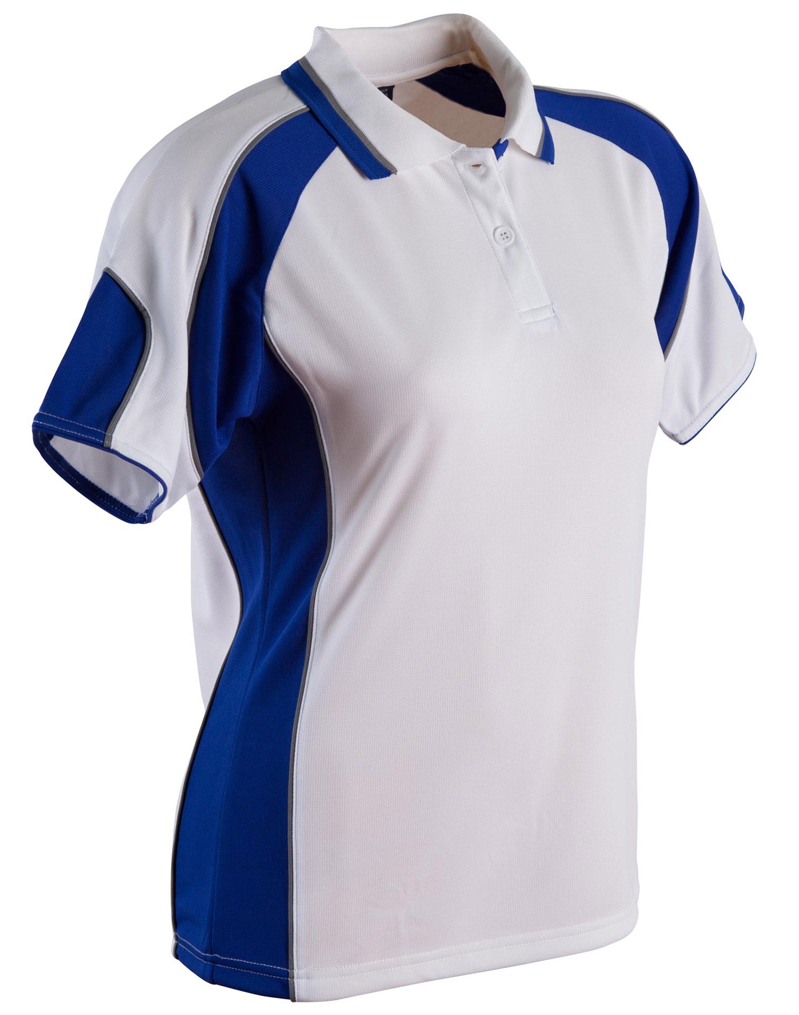 Winning Spirit Ladies' CoolDry® Contrast Polo with Sleeve Panels 2n (7 Color)-(PS62)