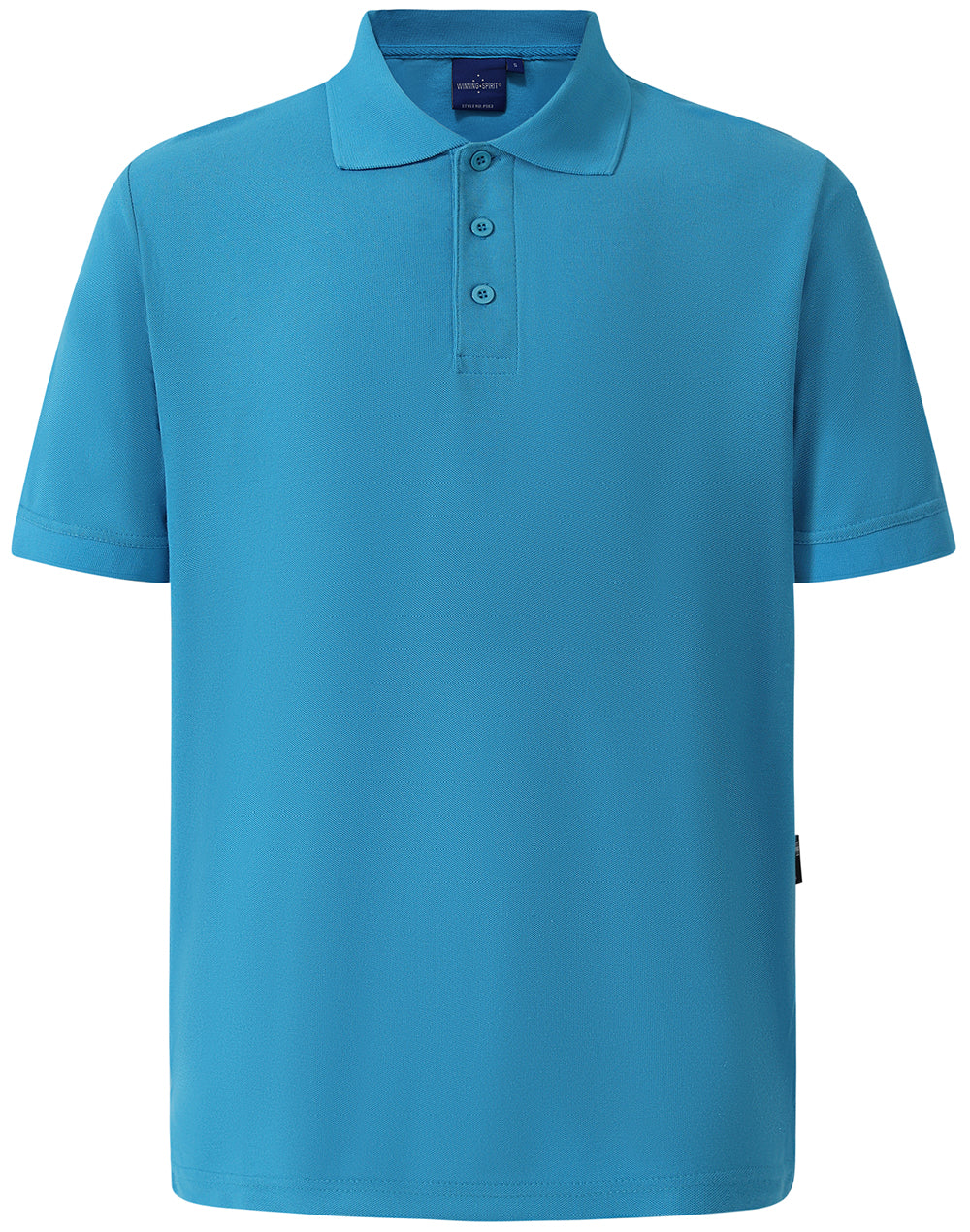 Winning Spirit Men's TrueDry Solid Colour Pique Polo (PS63)