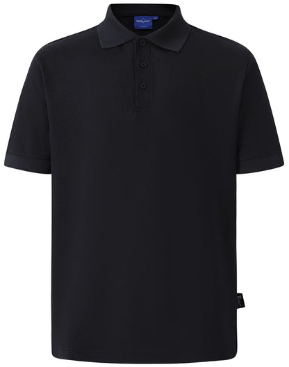 Winning Spirit Men's TrueDry Solid Colour Pique Polo (PS63)