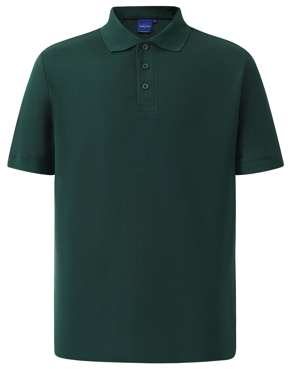 Winning Spirit Men's TrueDry Solid Colour Pique Polo (PS63)