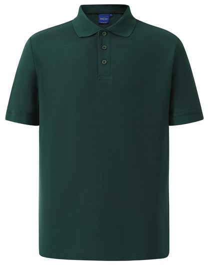 Winning Spirit Men's TrueDry Solid Colour Pique Polo (PS63)