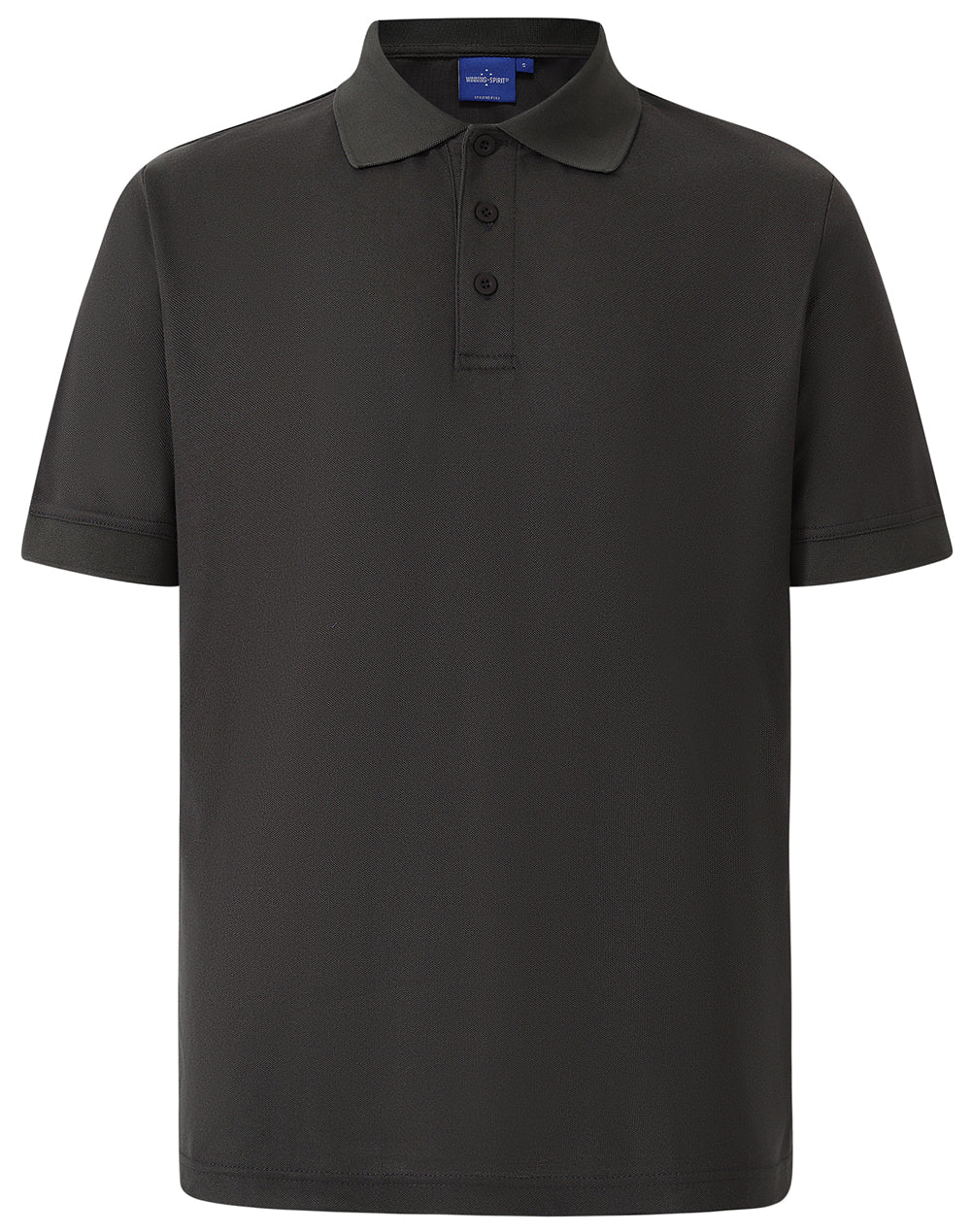Winning Spirit Men's TrueDry Solid Colour Pique Polo (PS63)