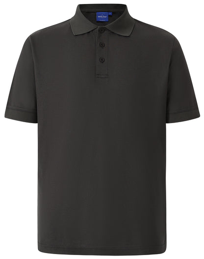 Winning Spirit Men's TrueDry Solid Colour Pique Polo (PS63)