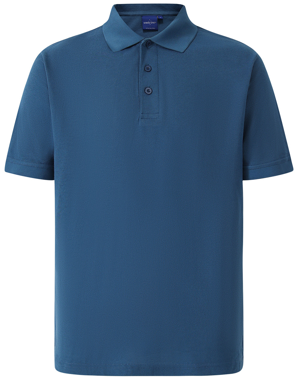 Winning Spirit Men's TrueDry Solid Colour Pique Polo (PS63)