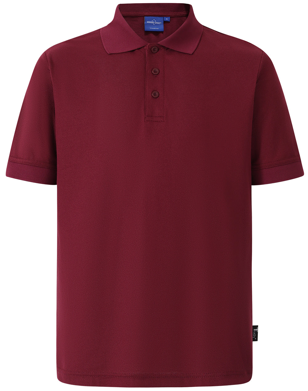 Winning Spirit Men's TrueDry Solid Colour Pique Polo (PS63)