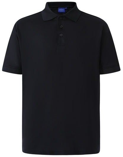 Winning Spirit Men's TrueDry Solid Colour Pique Polo (PS63)