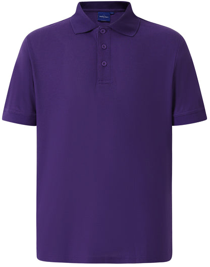 Winning Spirit Men's TrueDry Solid Colour Pique Polo (PS63)