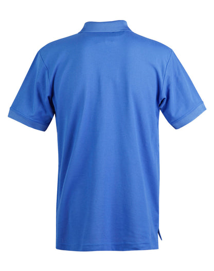 Winning Spirit Men's TrueDry® Solid Colour Pique Polo 2nd(5 Colour)-(PS63)