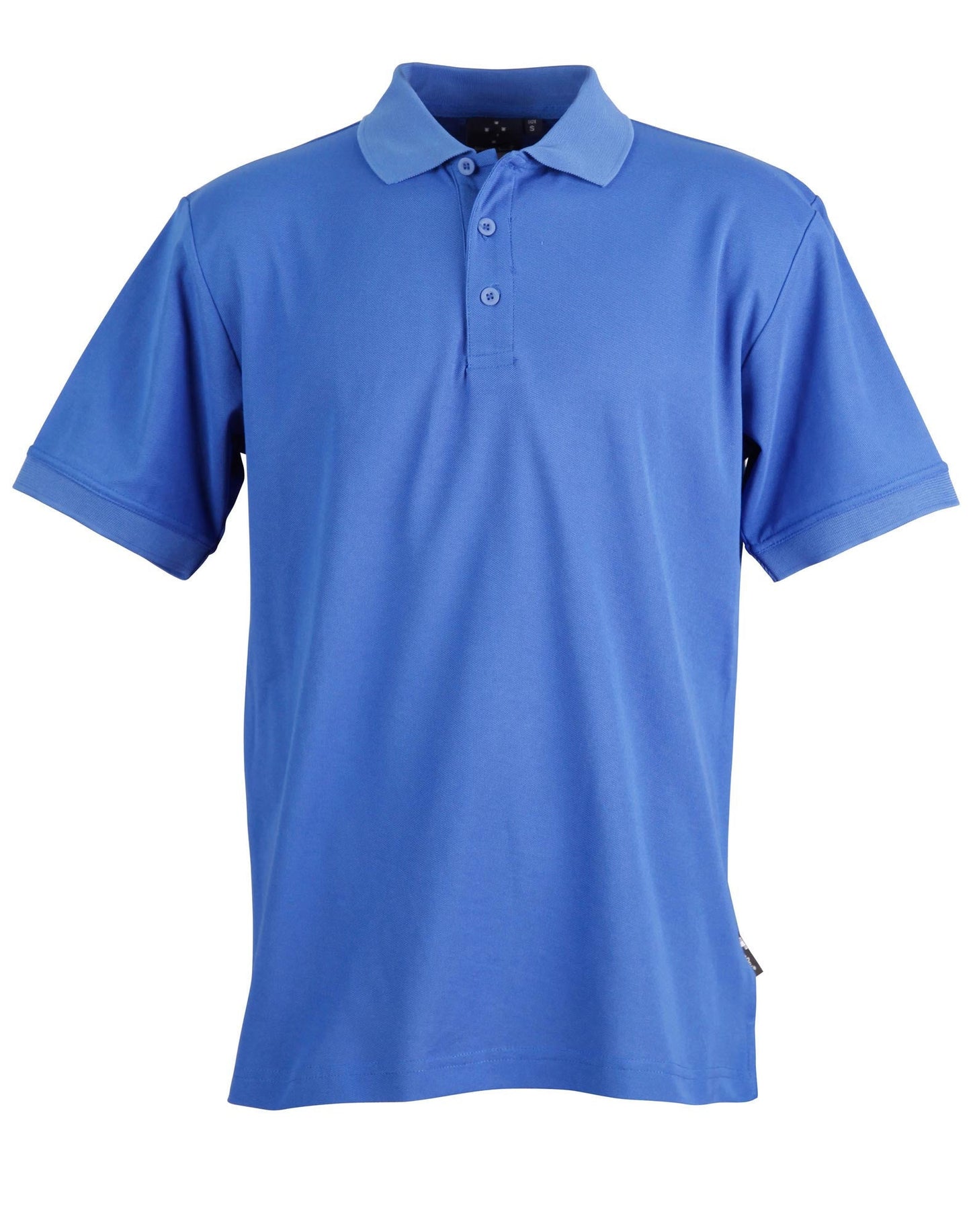 Winning Spirit Men's TrueDry® Solid Colour Pique Polo 2nd(5 Colour)-(PS63)