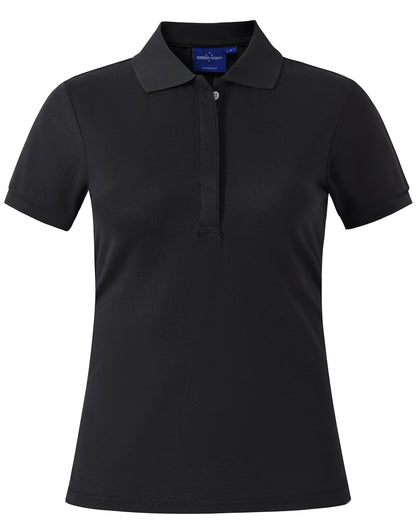 Winning Spirit Ladies' TrueDry Solid Colour Pique Polo (PS64)