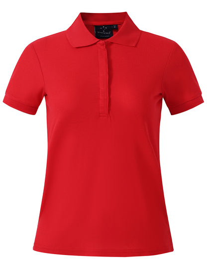 Winning Spirit Ladies' TrueDry Solid Colour Pique Polo 2nd (7 Colour) (PS64)