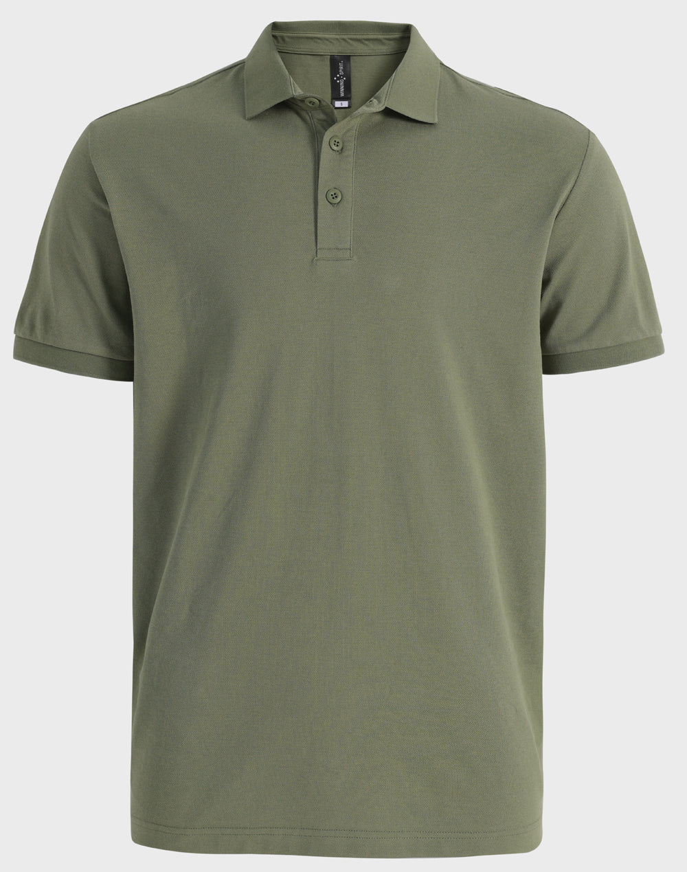Winning Spirit Mens Ultrafine Cotton Pique Short Sleeve Polo (PS71)