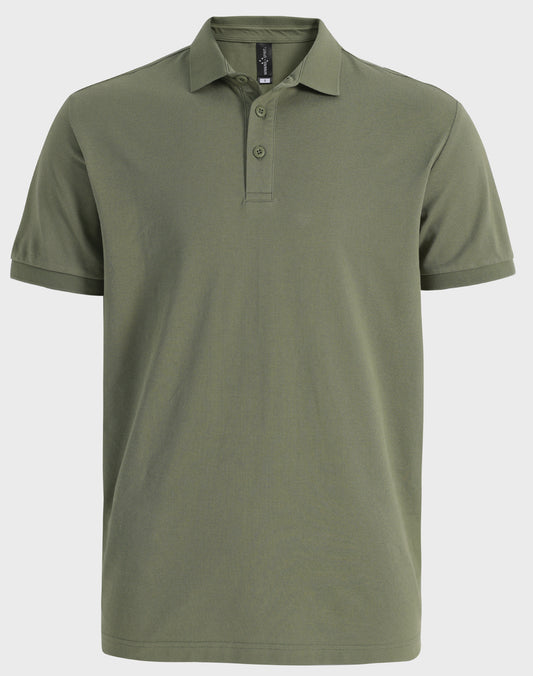Winning Spirit Mens Ultrafine Cotton Pique Short Sleeve Polo (PS71)