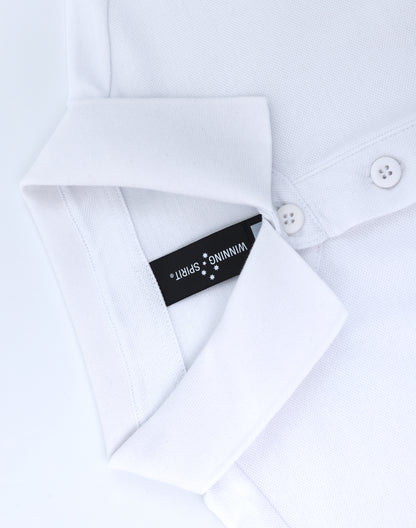 Winning Spirit Mens Ultrafine Cotton Pique Short Sleeve Polo (PS71)