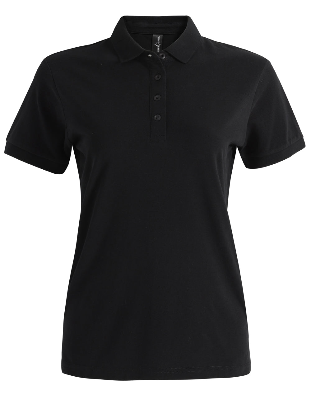 Winning Spirit Ladies Ultrafine Cotton Pique Short Sleeve Polo (PS72)