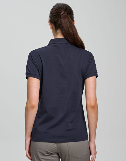 Winning Spirit Ladies Ultrafine Cotton Pique Short Sleeve Polo (PS72)